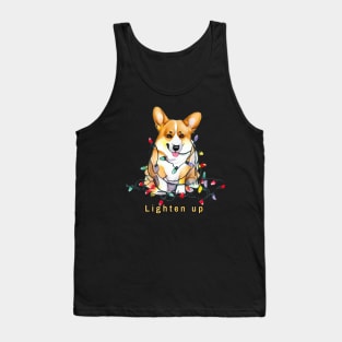 Lighten up Corgi Tank Top